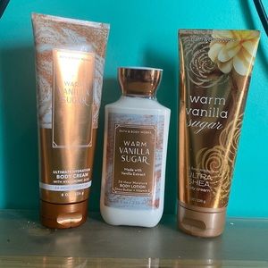 Warm Vanilla Sugar Lotion Set+ Bonus Gift